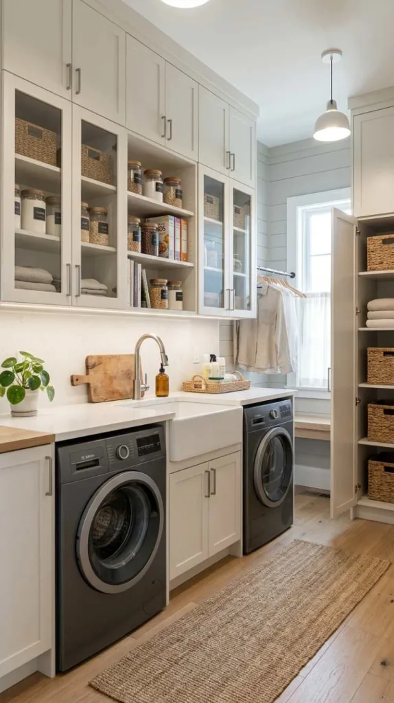 Pantry Cabinets Above Appliances