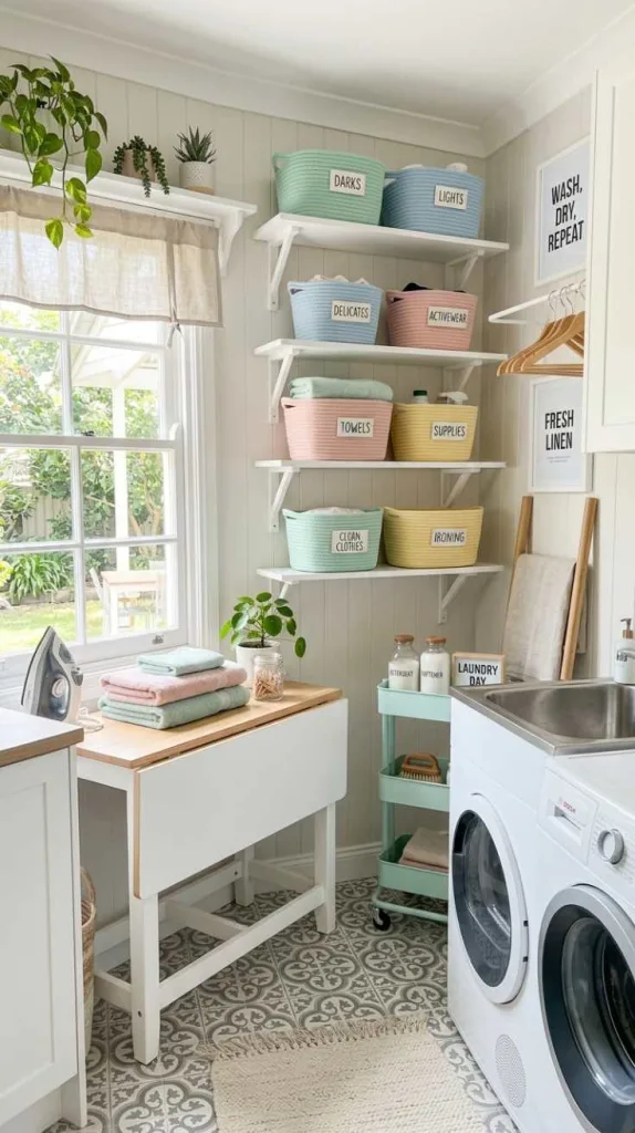 Pastel Storage Baskets