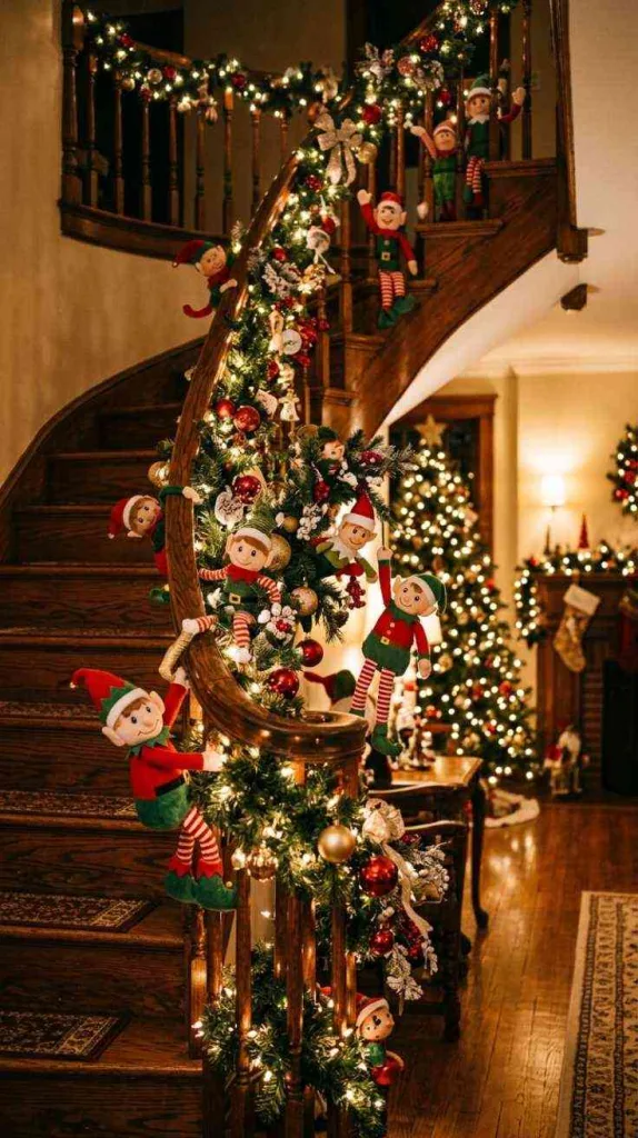 Playful Elves and Lights