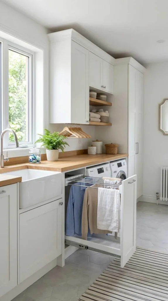 Pull-Out Drying Rack