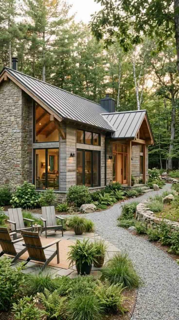 Rustic Minimalism Facade
