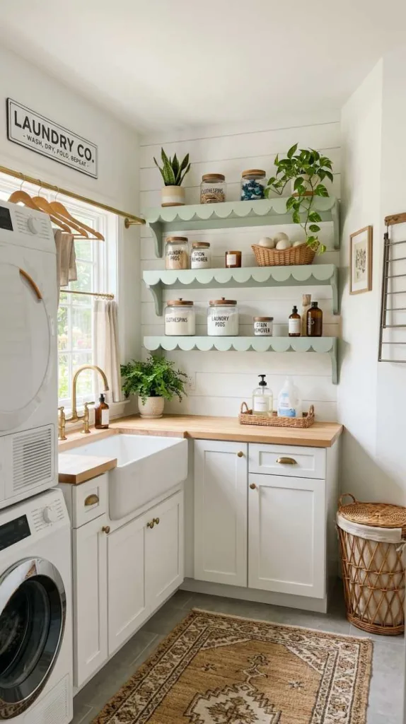 Scalloped Shelves
