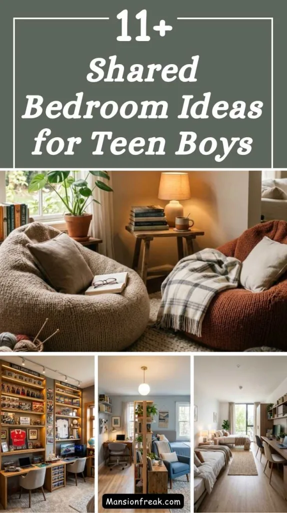 Shared Bedroom Ideas for Teen Boys