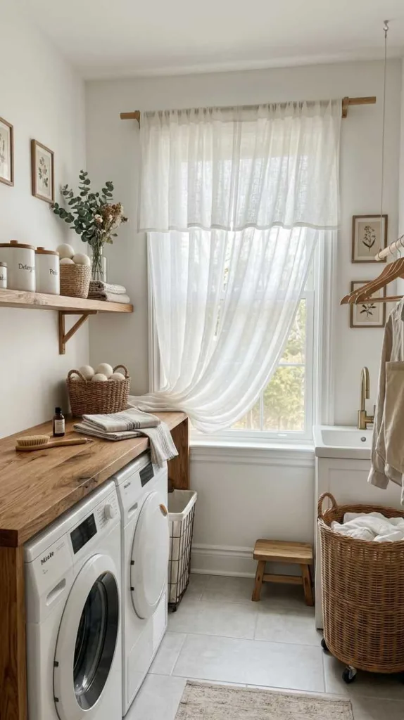 Sheer Layered Curtains