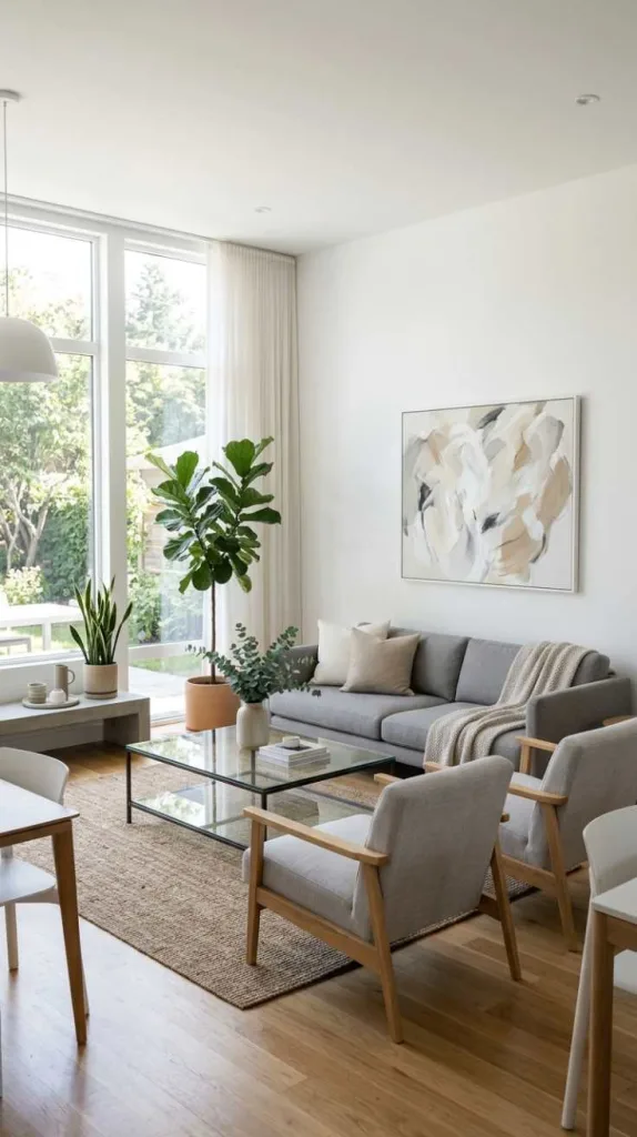 10+ Modern Minimalist Living Room Ideas for a Calm Home 12 Simple Decor Rule