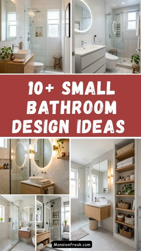 10+ Small Bathroom Design Ideas That Make a Big Impact 2 Small Bathroom Design Ideas