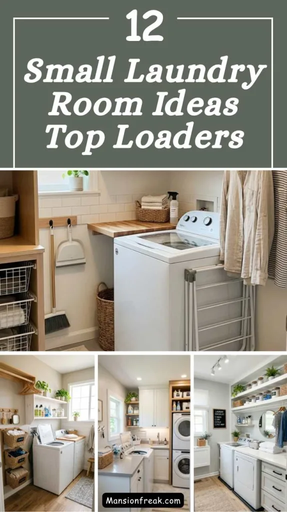 Small Laundry Room Ideas Top Loaders