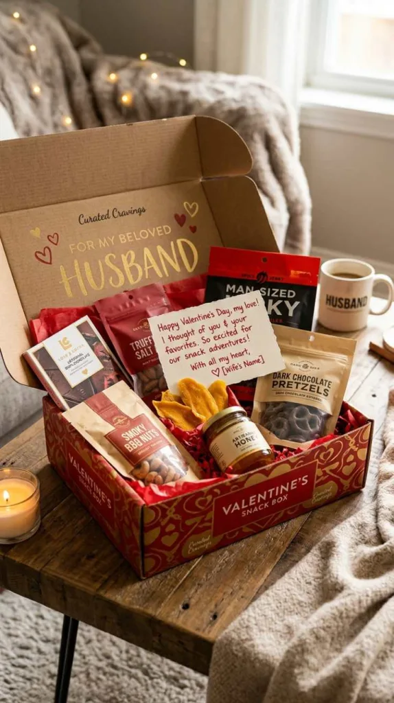 11+ Romantic Valentines Day Gift Ideas for Your Husband 11 Snack Subscription Box
