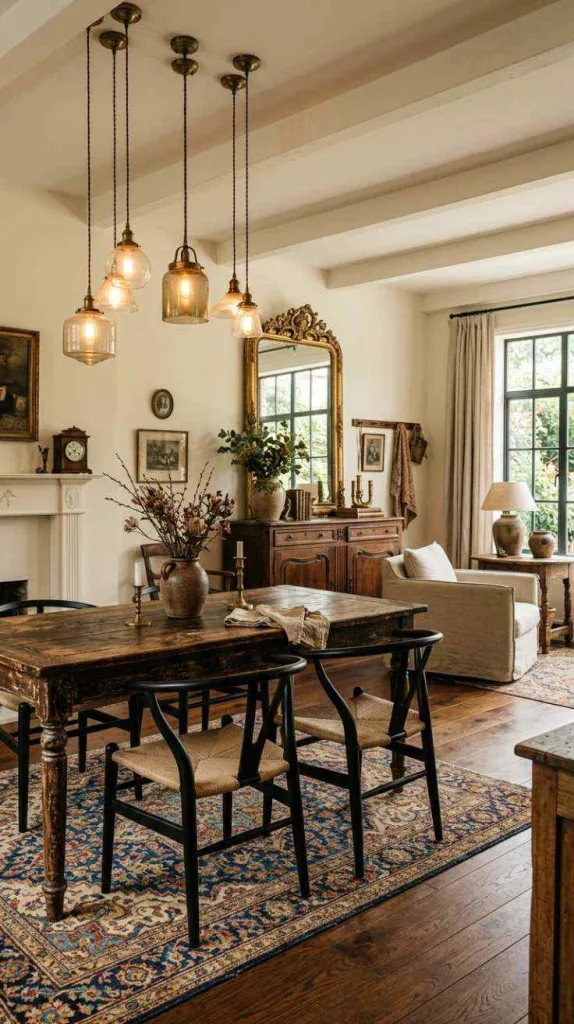 12 Modern Antique Decor Ideas for a Timeless Home 14 Soft Antique Lighting Atmosphere