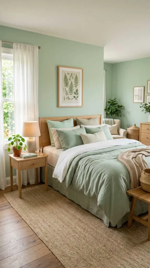 Soft Green Bedding Layers