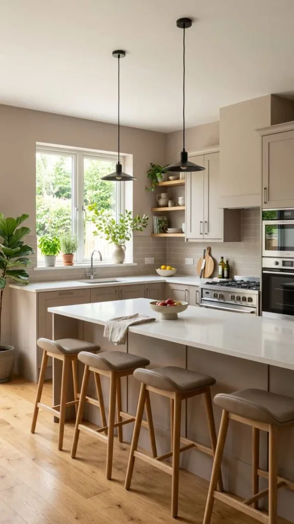 12 Designer Approved Modern Kitchen Colors That Feel Luxurious 13 Soft Taupe