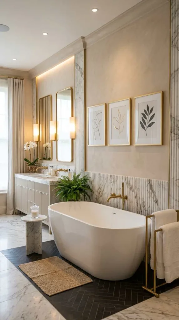 Spa-Inspired Wall Calm