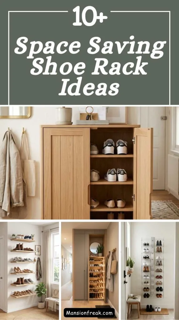 Space Saving Shoe Rack Ideas