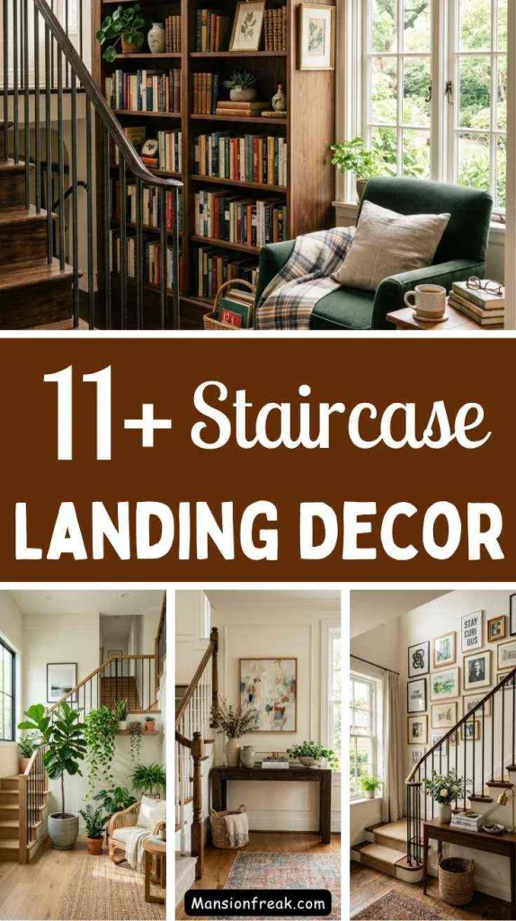 11+ Staircase Landing Decor for Cozy Home Style 2 Staircase Landing Decor