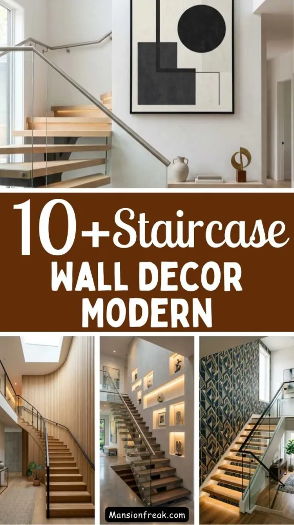 10+ Staircase Wall Decor Modern for Elegant Home Interiors 2 Staircase Wall Decor Modern