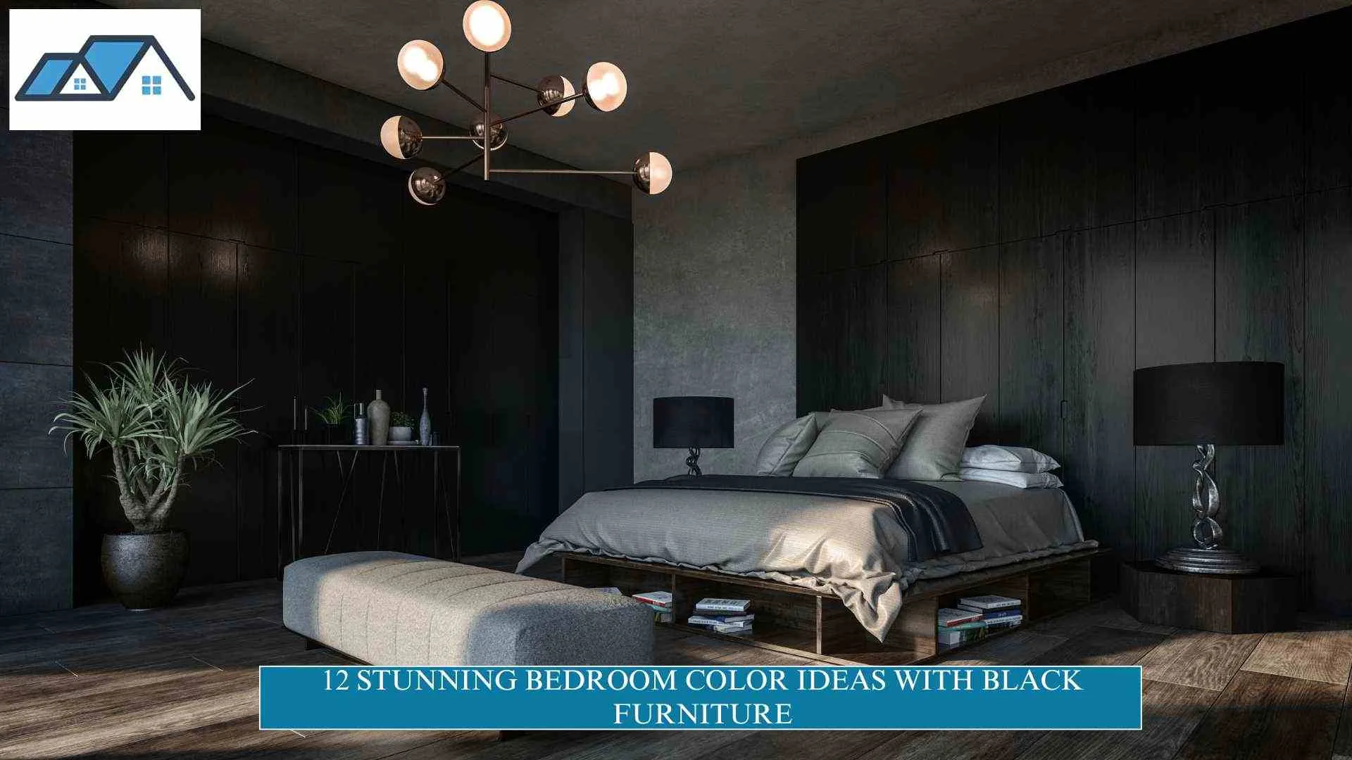 12 Stunning Bedroom Color Ideas With Black Furniture 1 Stunning Bedroom Color Ideas With Black Furniture