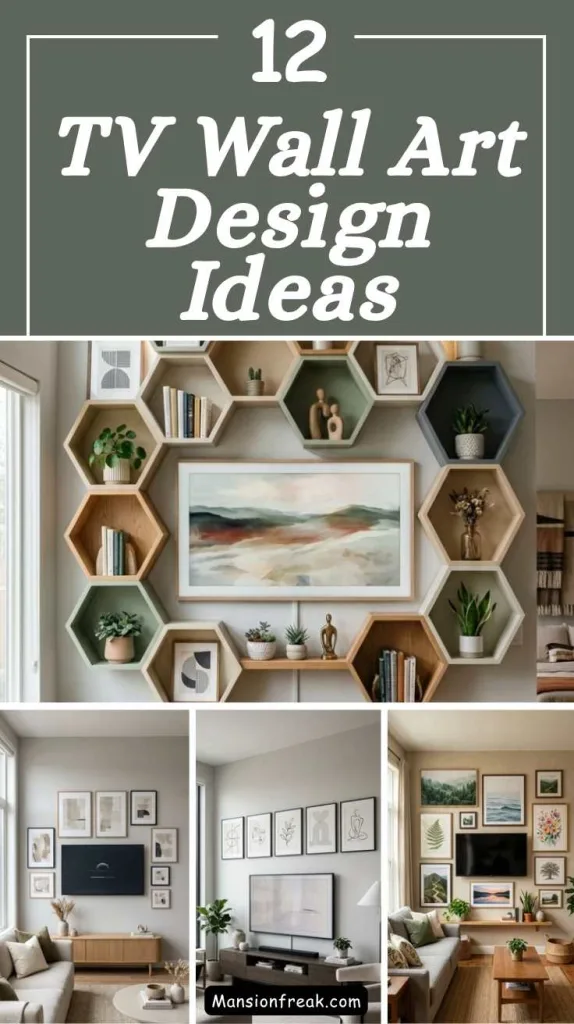 TV Wall Art Design Ideas