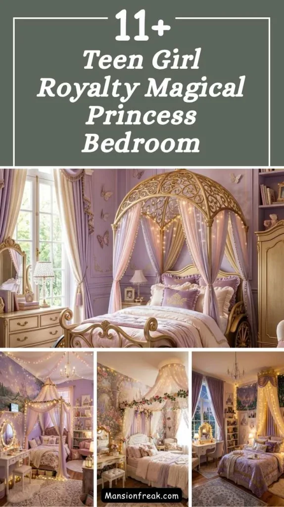 11+ Teen Girl Royalty Magical Princess Bedroom Inspirations 2 Teen Girl Royalty Magical Princess Bedroom