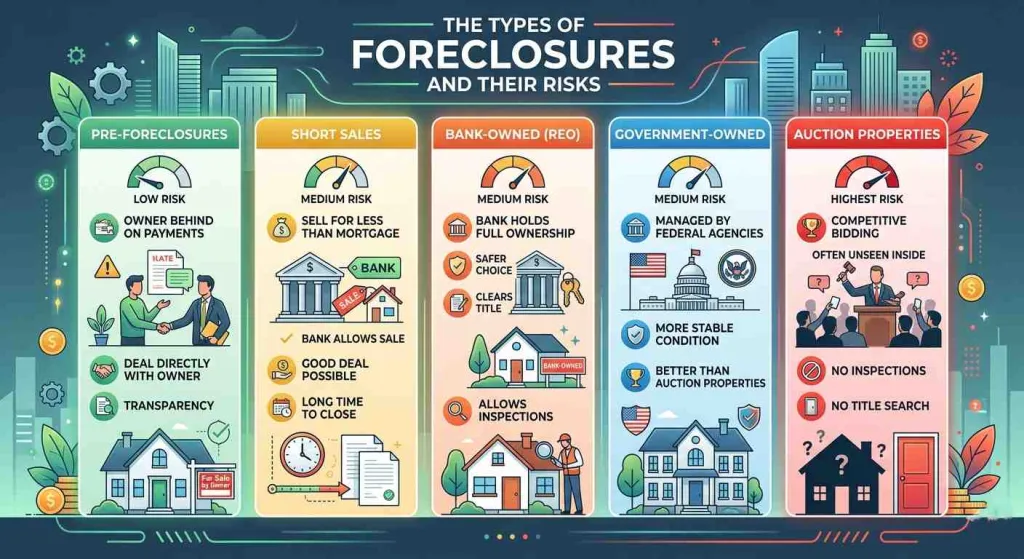 The Types of Foreclosures and Their Risks