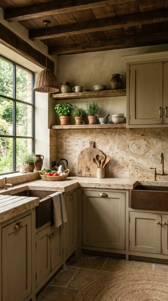 Travertine Texture
