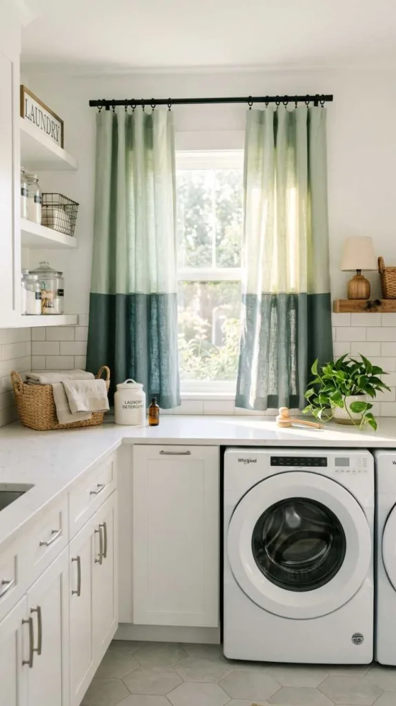 Two-Tone Curtain Design