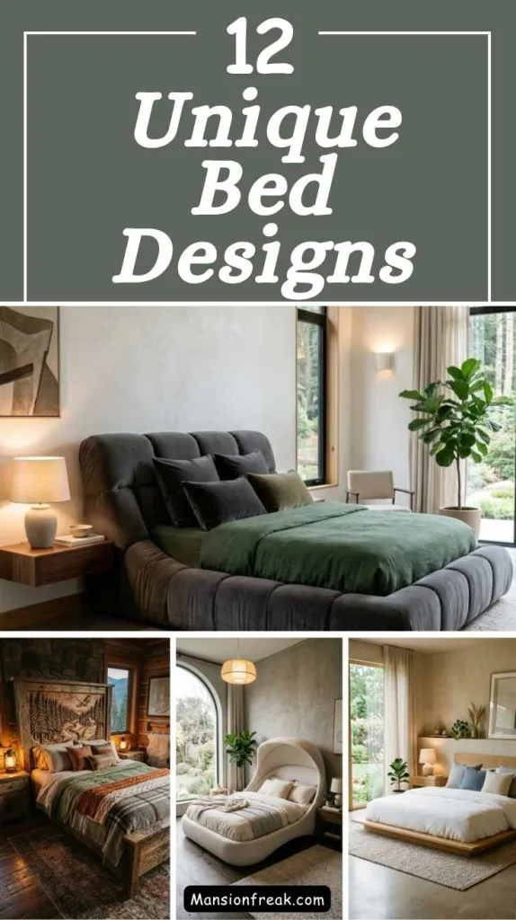 11+ Unique Bed Designs that Instantly Transform your Bedroom 2 Unique Bed Designs