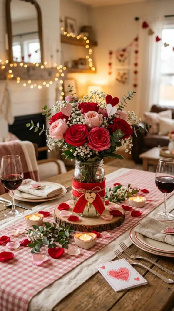 Valentine Table Centerpieces