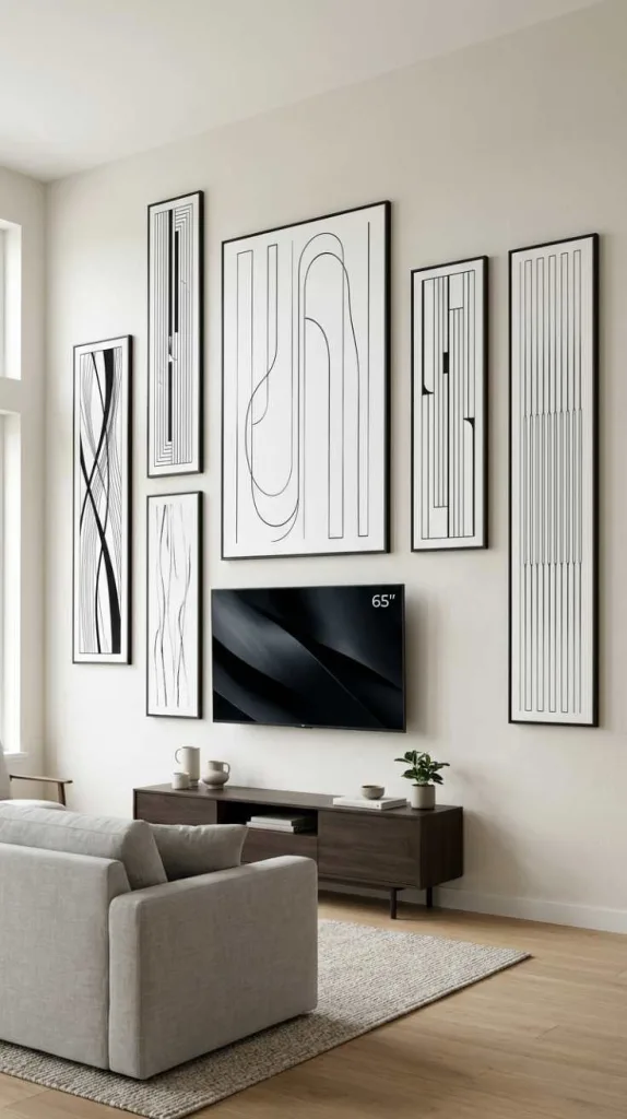 Vertical Line Art Styling