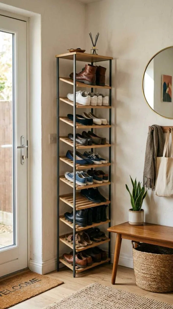 Vertical Shoe Racks