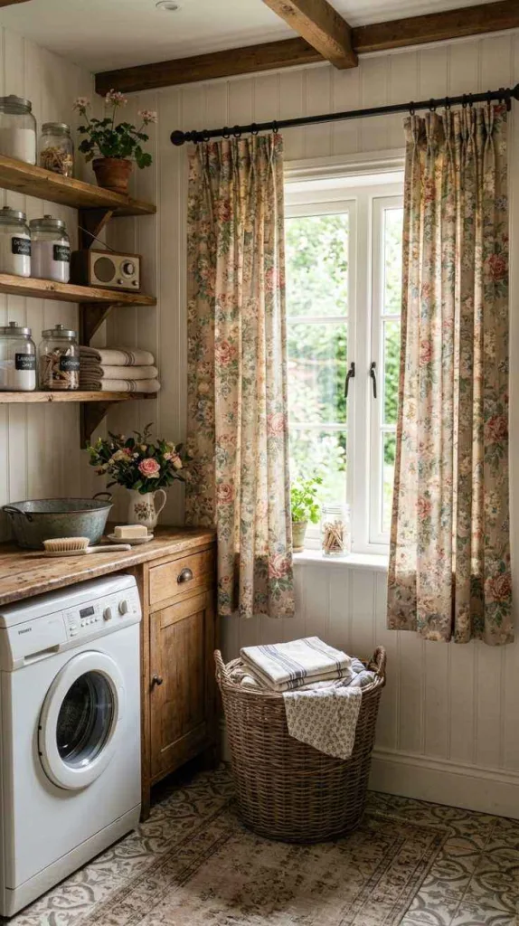 Vintage Floral Panels