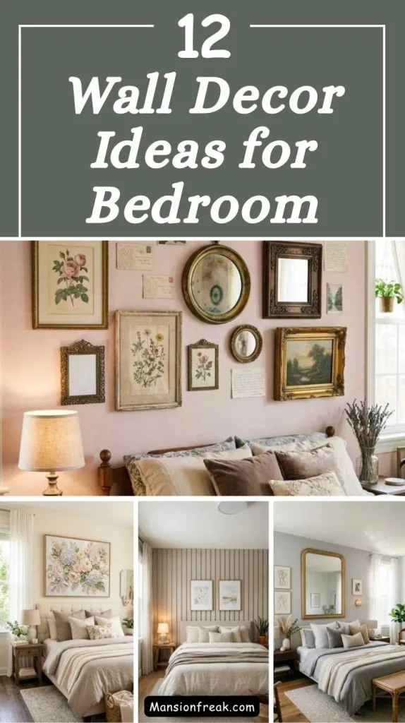 10+ Wall Decor Ideas for Bedroom that Instantly Elevate Style 2 Wall Decor Ideas for Bedroom
