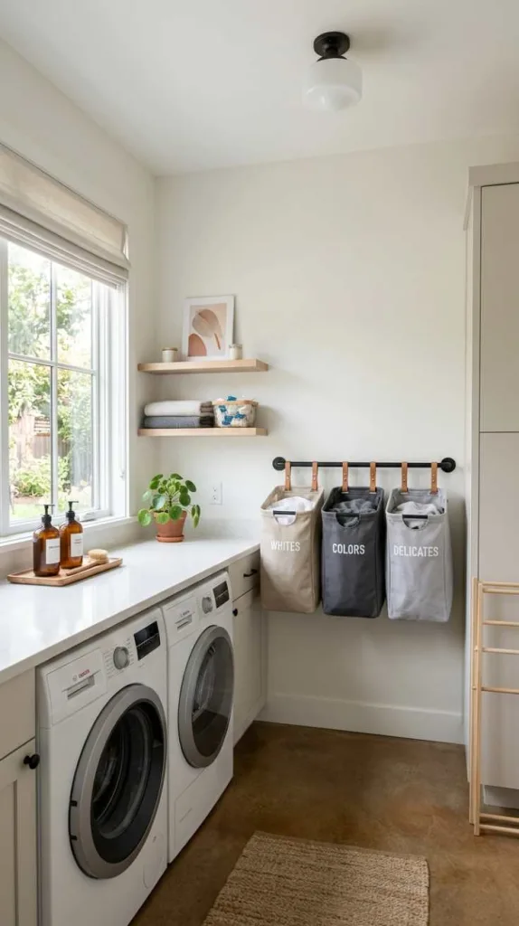 Wall-Mounted Hamper Bags