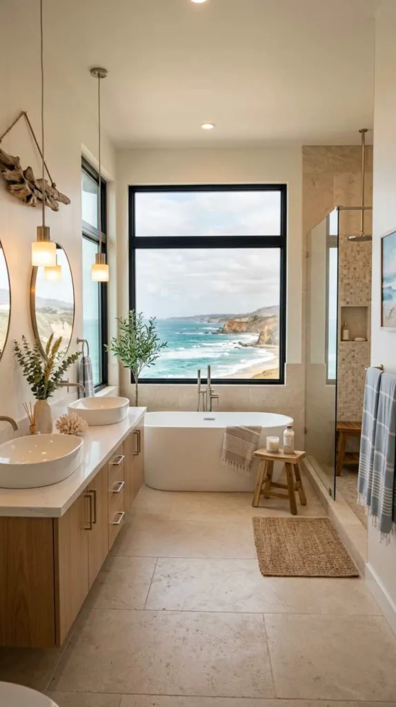 Warm Coastal Lighting