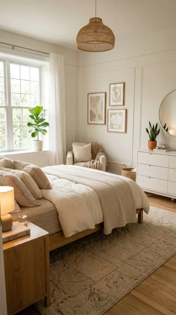 Warm White & Beige