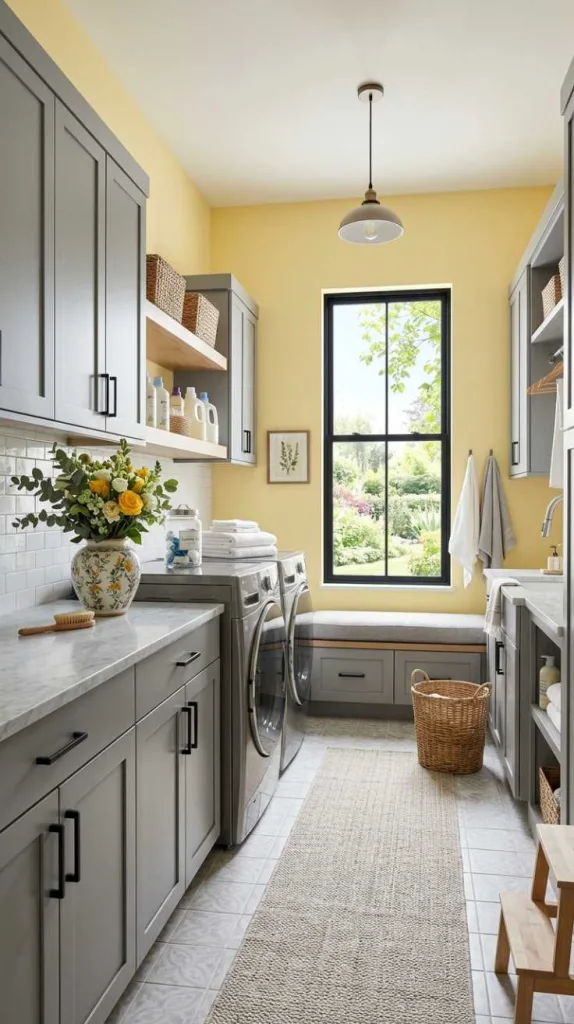 Yellow and Grey Palette
