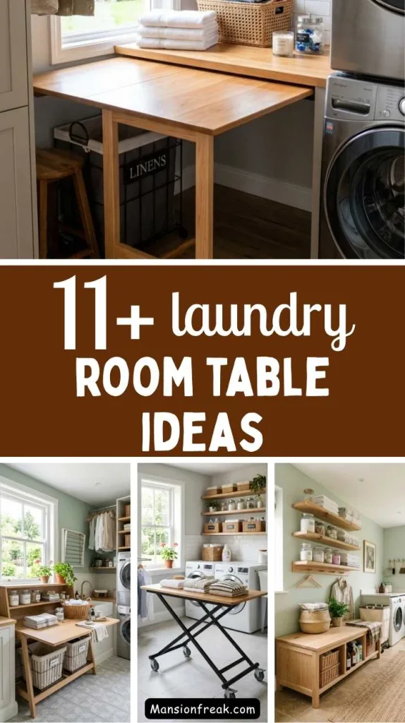 Laundry Room Table Ideas