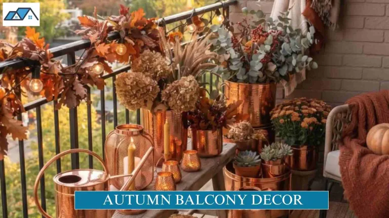Autumn Balcony Decor