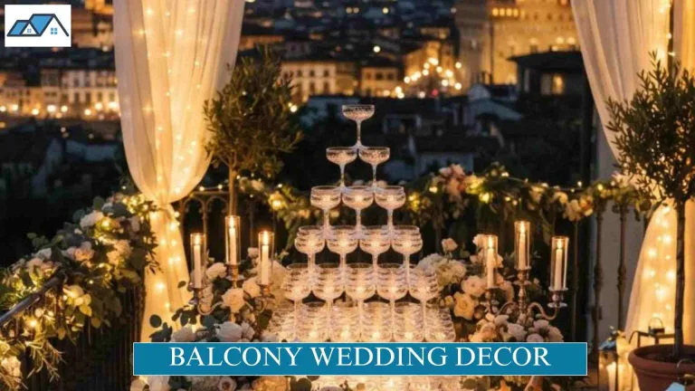 Balcony Wedding Decor