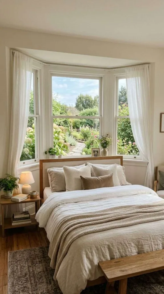 Bay Window Bed Setup