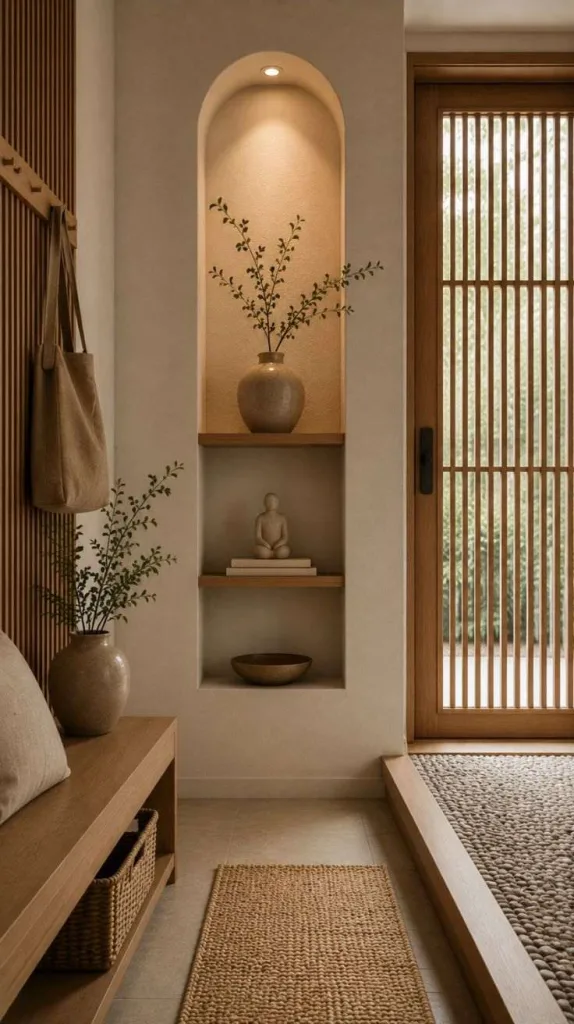 Built-In Entry Niche Display