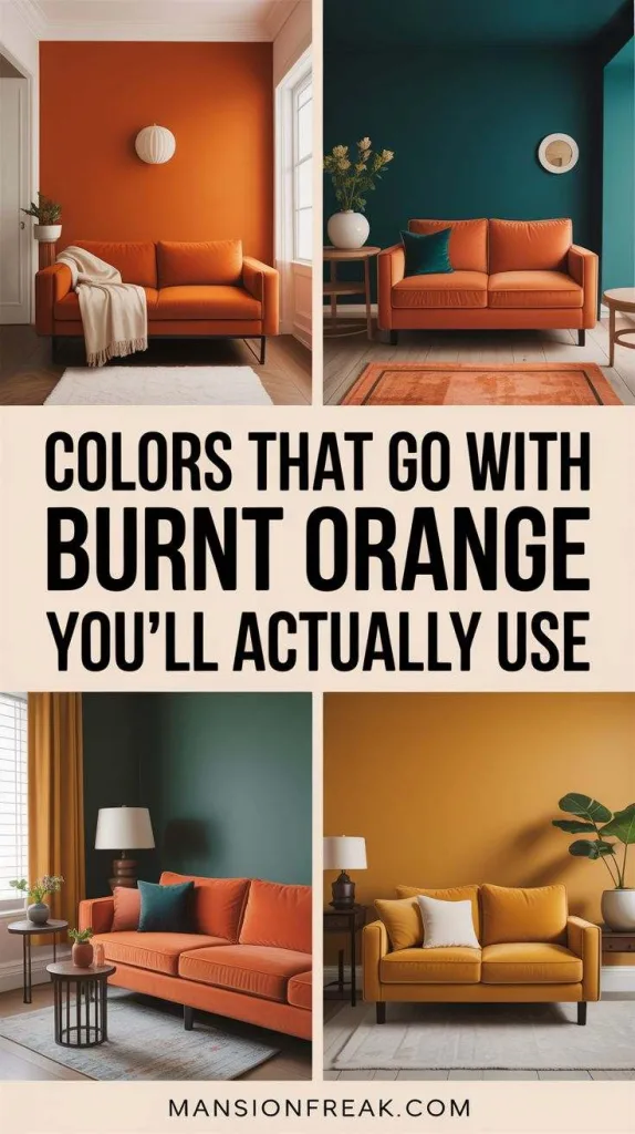 Colors That Go With Burnt Orange
