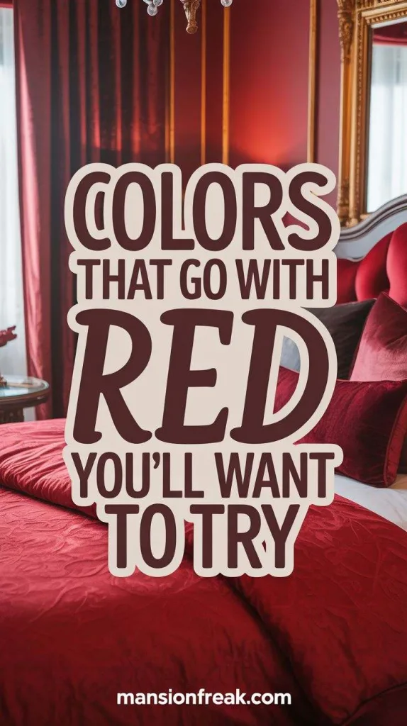 Colors That Go With Red