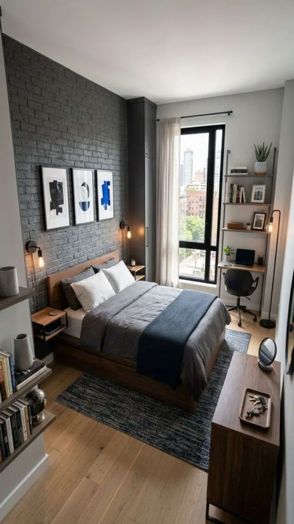 Compact Urban Bedroom