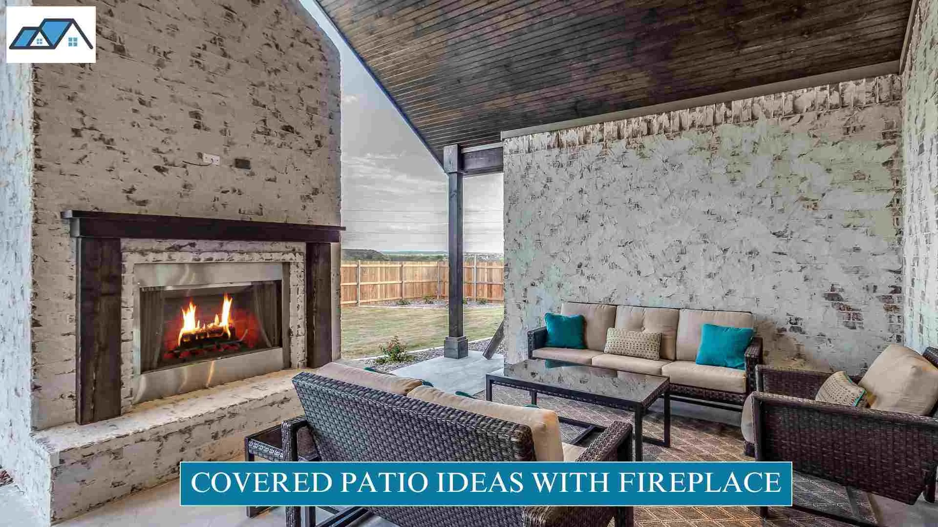 Covered Patio Ideas With Fireplace for Cozy Nights 1 Covered Patio Ideas With Fireplace
