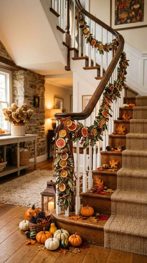 Dried Citrus and Cinnamon Garland