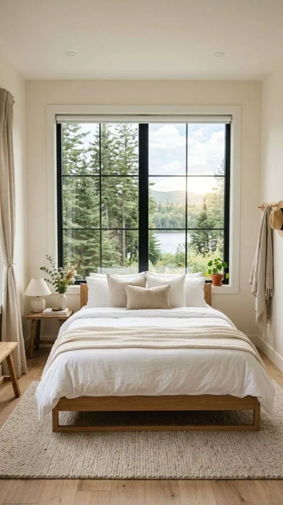 Framed Window Headboard