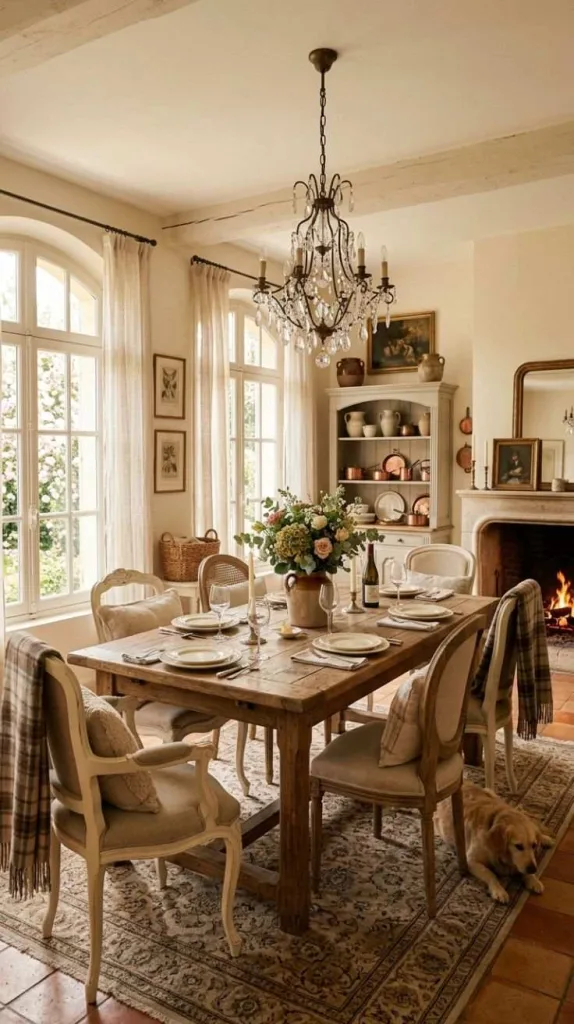 These Nancy Meyers Dining Room Details Designers Can't Stop Using 5 French Country Dining