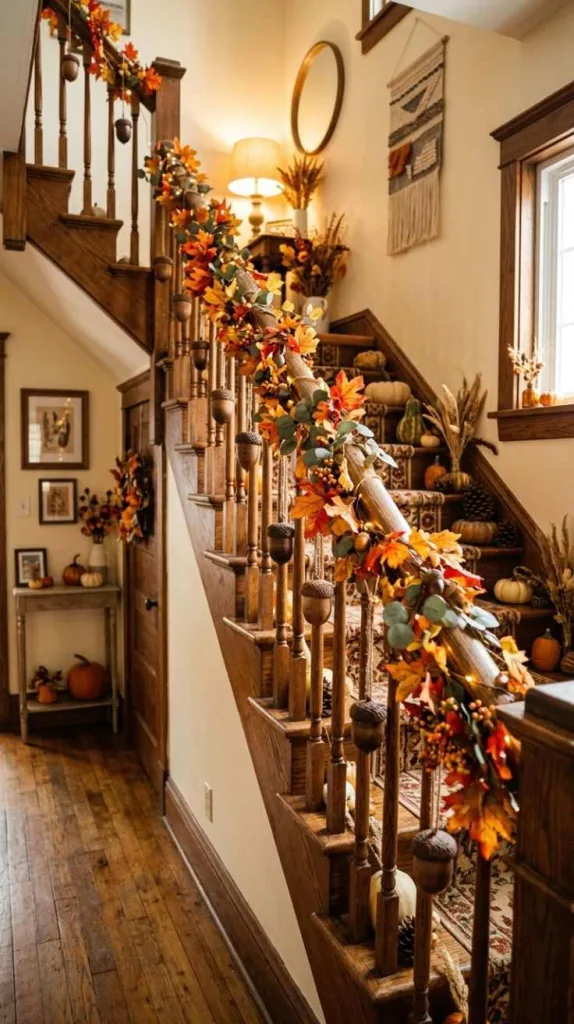 Hanging Wooden Acorn Ornaments