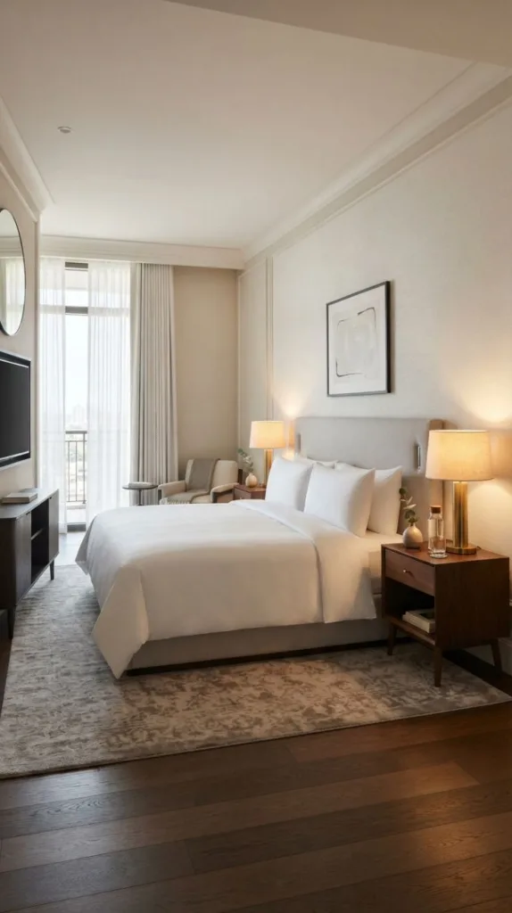Hotel Style Minimal Bedroom