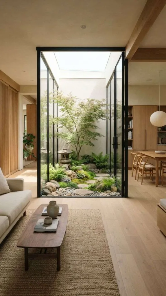 I Found 10 Japandi Interior Ideas You Tried Sooner 4 Interior Courtyard Garden Space